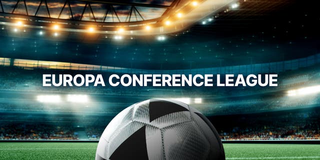 Football Europa Conference League (ball on field ver)