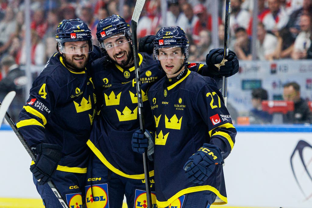 Rasmus Andersson Mika Zibanejad William Eklund