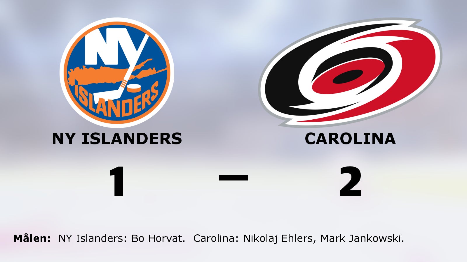 Ny seger för Carolina mot drömmotståndet