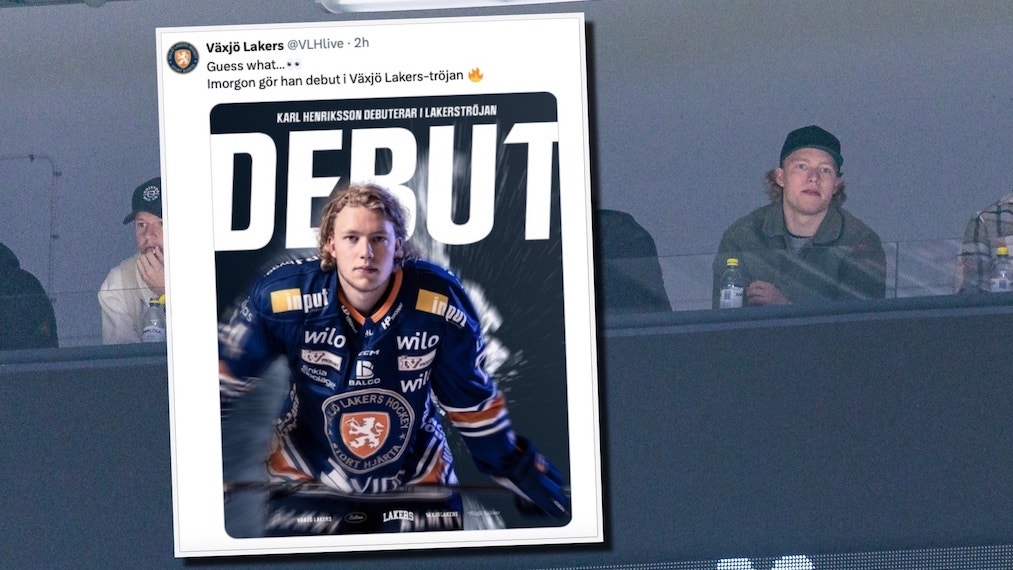 Foto: Bildbyrån och skärmdump Växjö Lakers på X