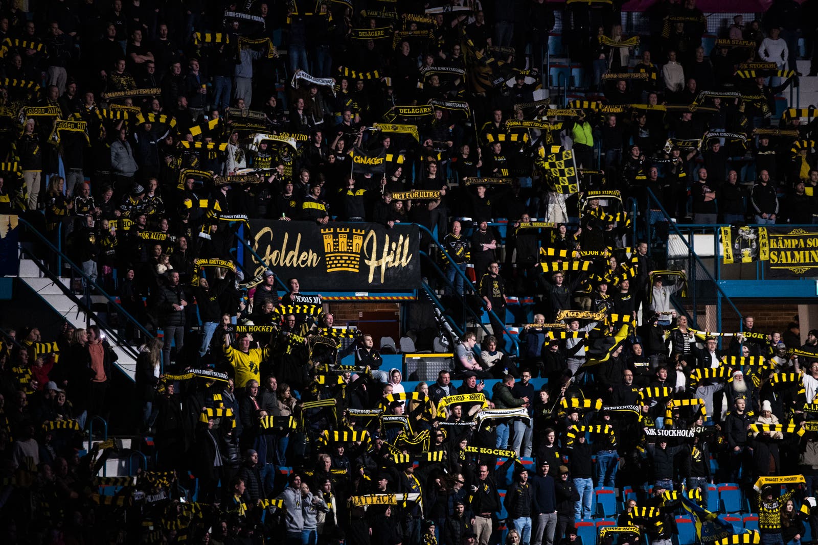 AIK fans supportrar