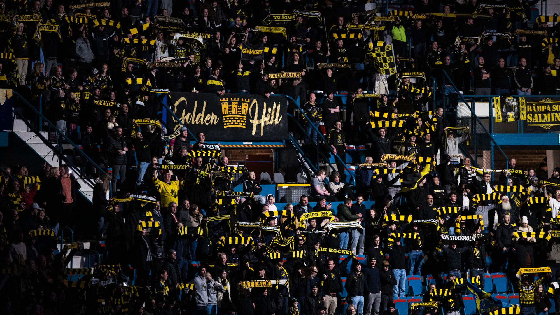 AIK fans supportrar