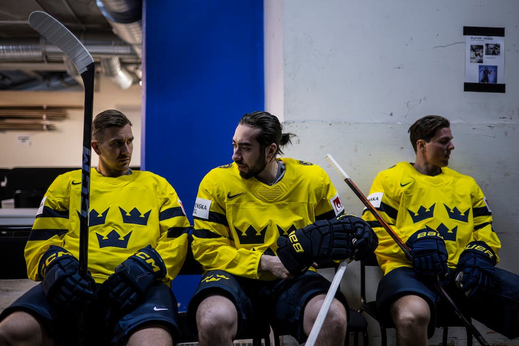 Mikael Backlund Mika Zibanejad Isac Lundeström