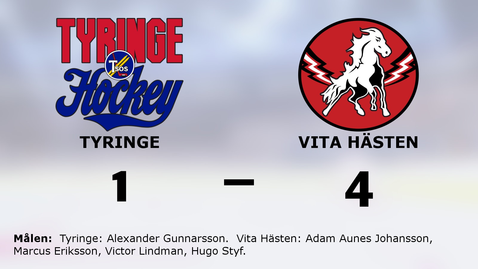 Vita Hästen besegrade Tyringe på bortaplan