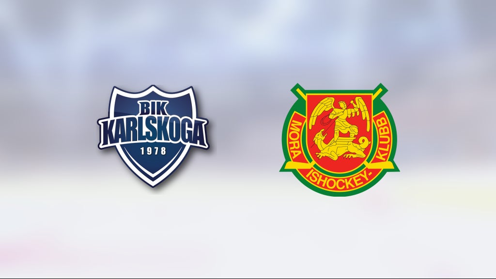 Bik Karlskoga vann efter förlängning mot Mora