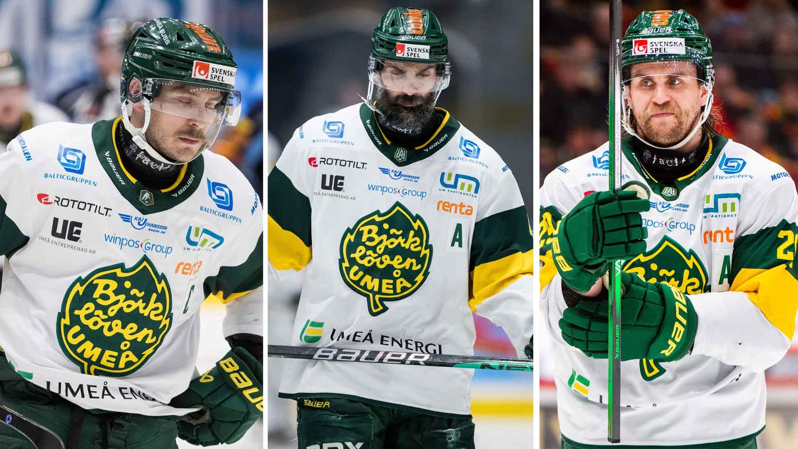 Fredric Andersson, Daniel Rahimi, Alexander Wiklund