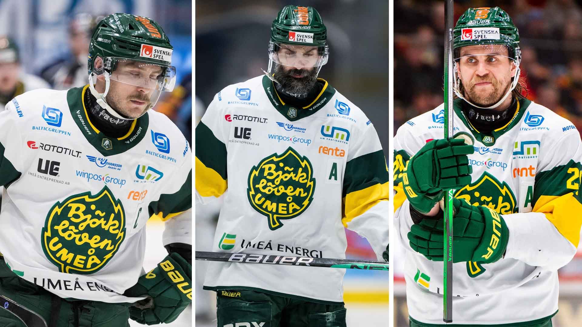 Fredric Andersson, Daniel Rahimi, Alexander Wiklund