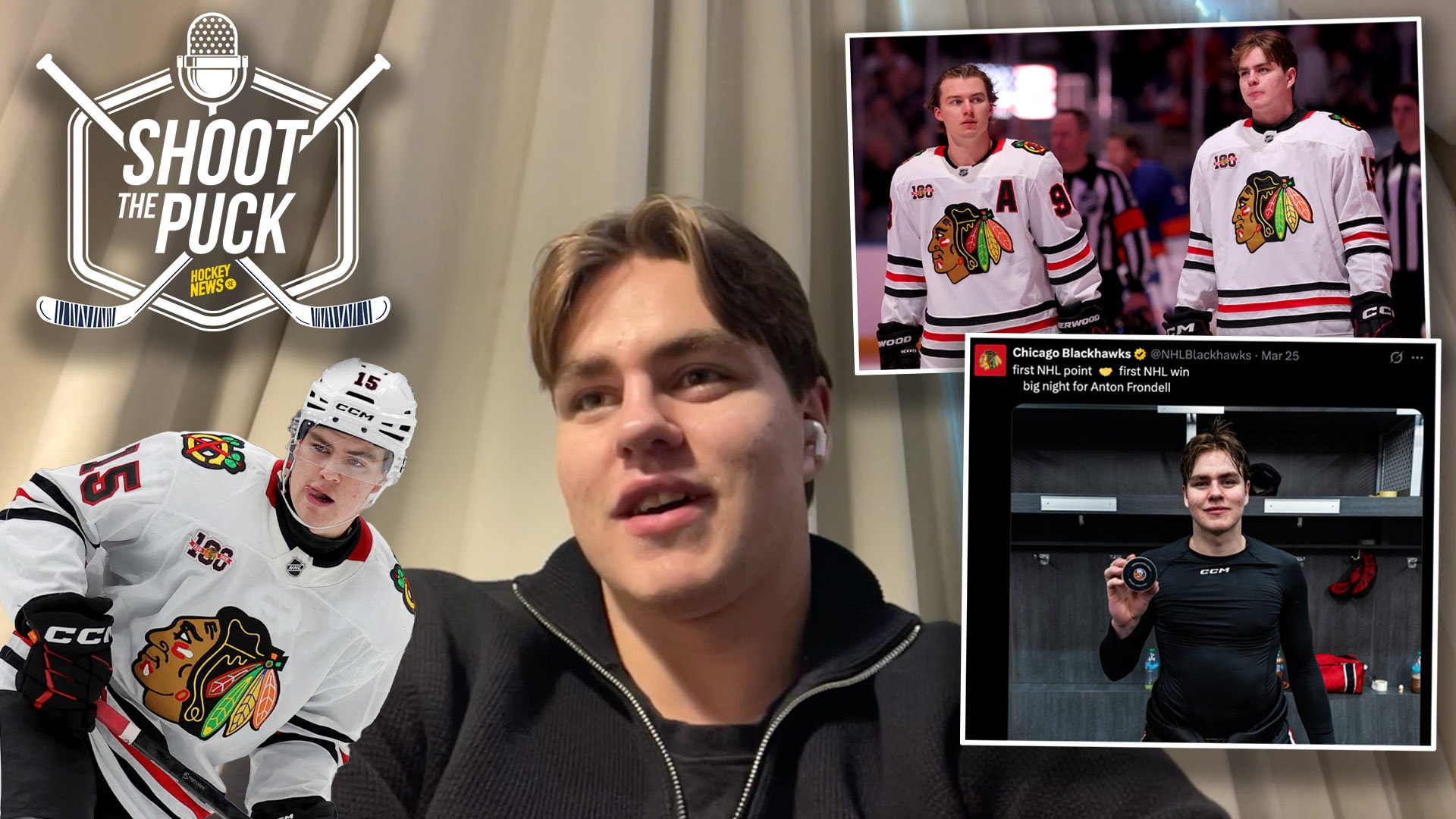 Shoot The Puck Anton Frondell