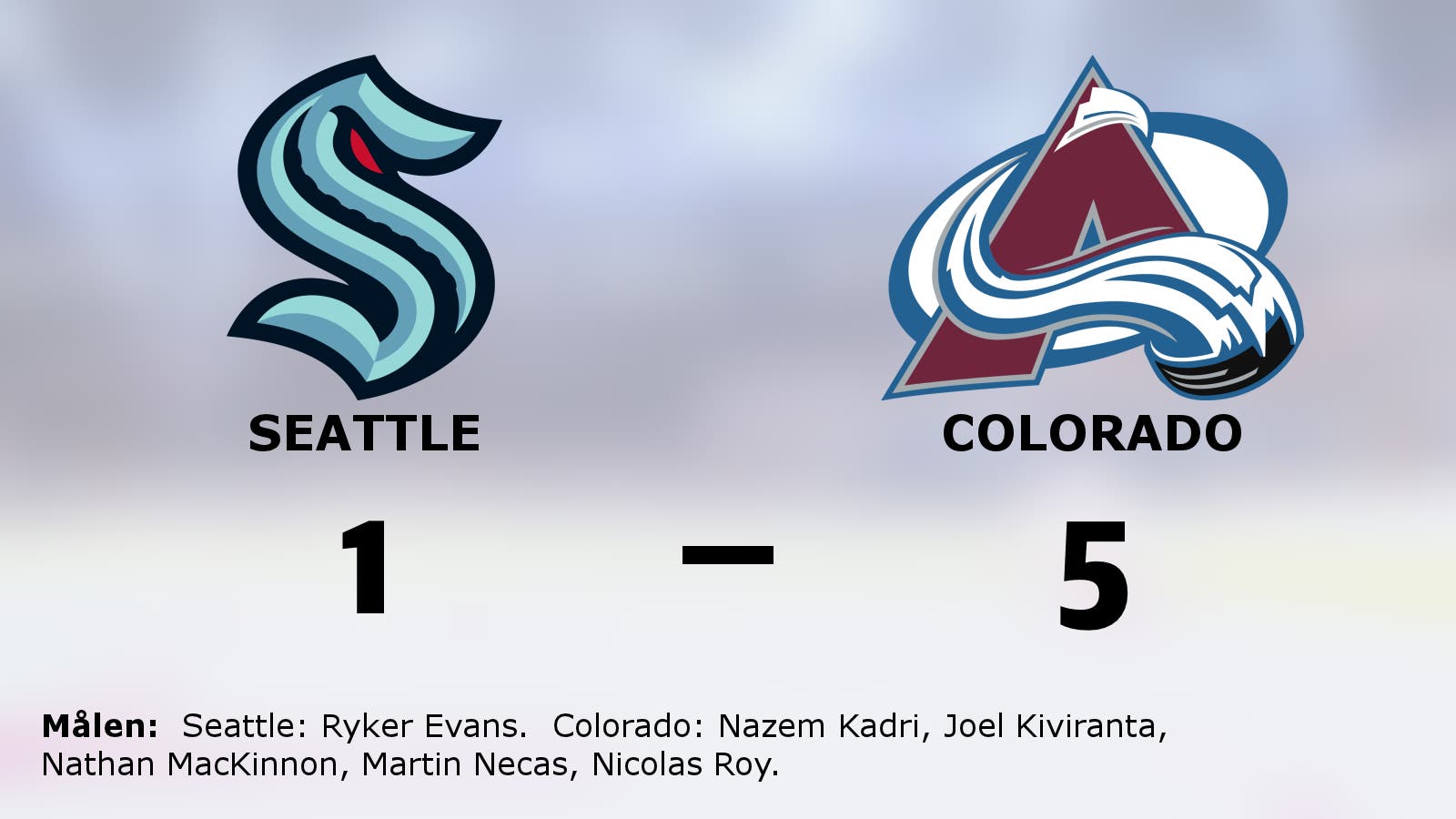 Ny seger för Colorado mot drömmotståndet