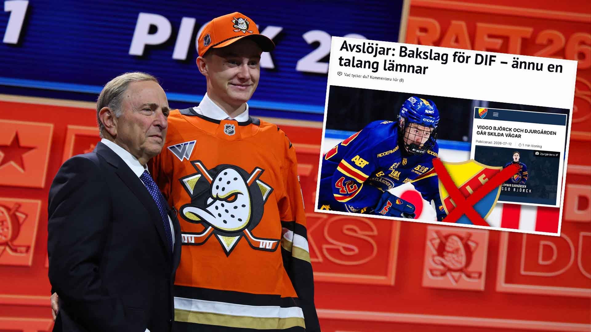 Bildbyrån/Skärmdump Hockeynews