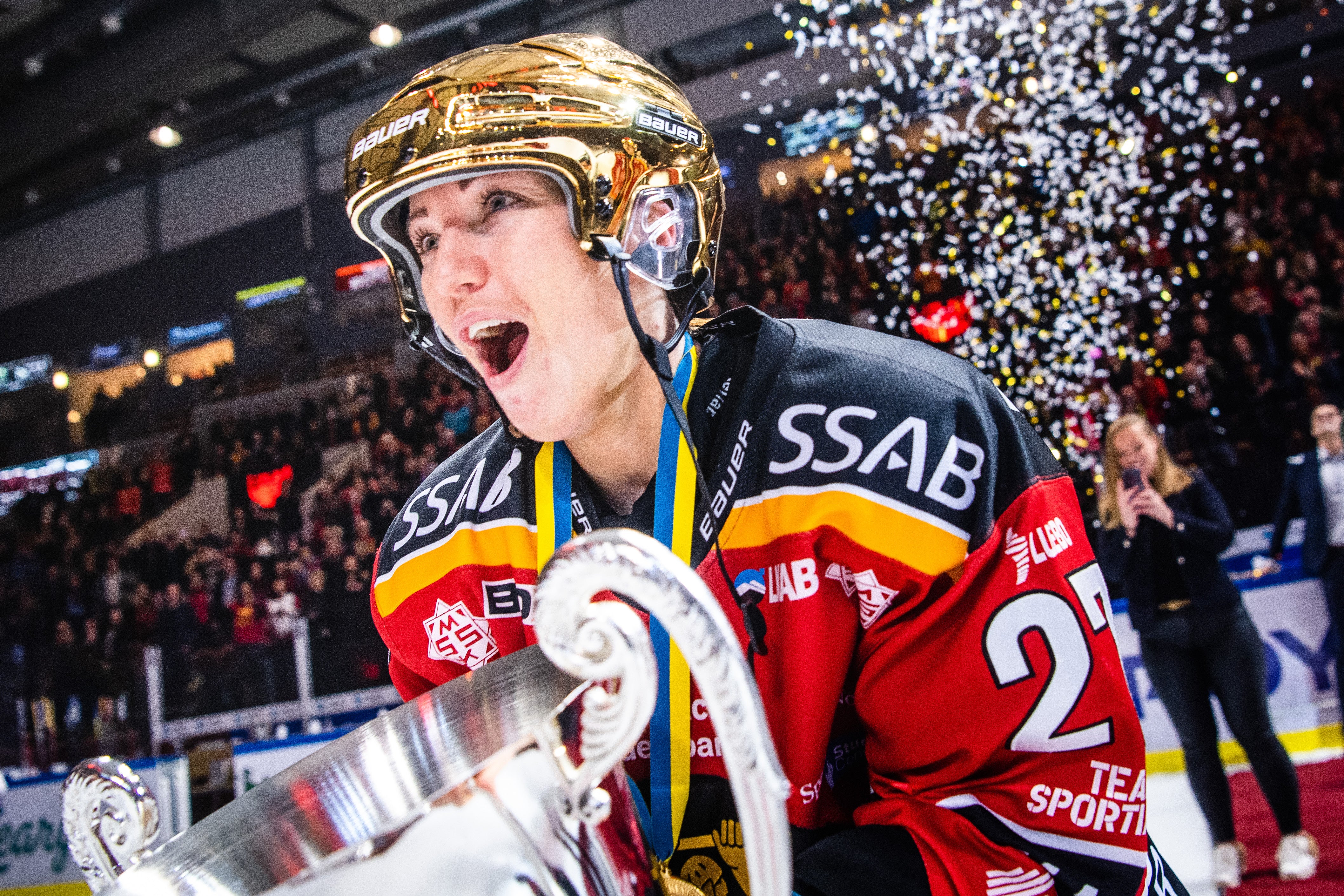 (8880) SDHL Luleå firar SM-guld