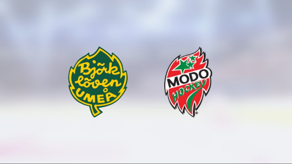 Modo J20 besegrade Björklöven med knapp marginal