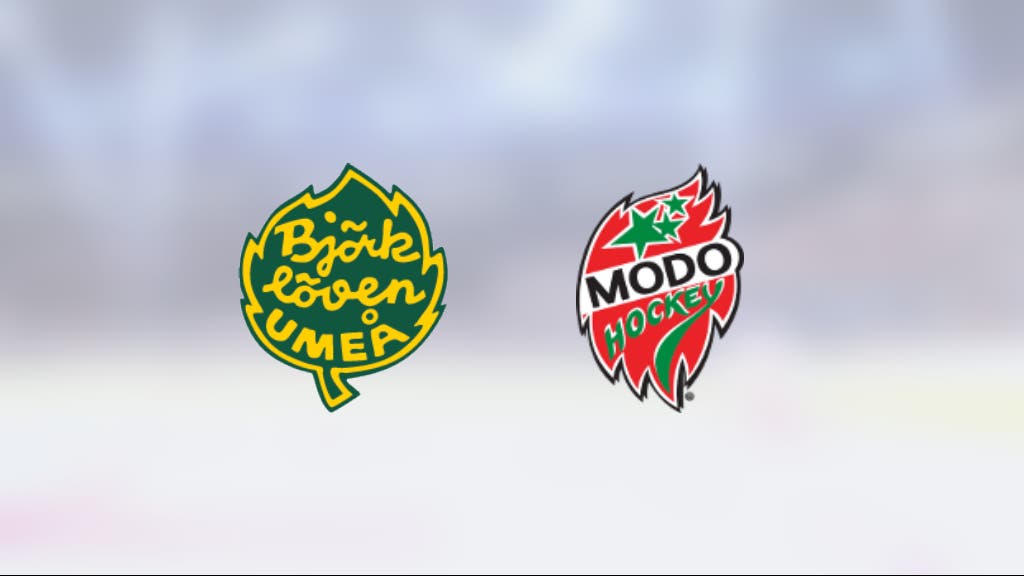 Modo J20 besegrade Björklöven med knapp marginal