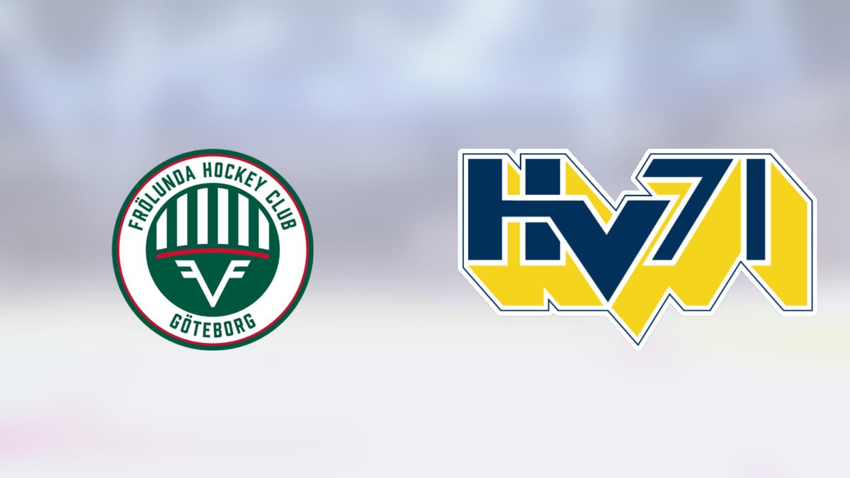 Frölunda kan ta fjärde raka segern i mötet med HV 71