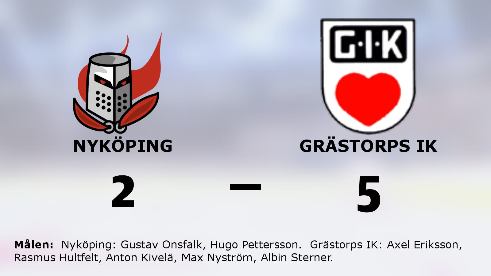 Seger för Grästorps IK mot Nyköping