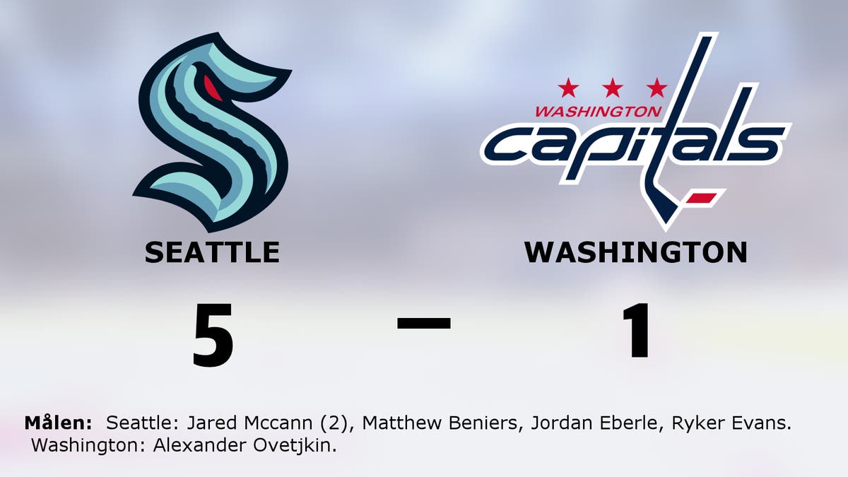 Jared Mccann het när Seattle besegrade Washington