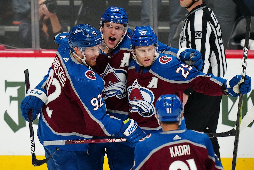 (27959) Gabriel Landeskog Mikko Rantanen