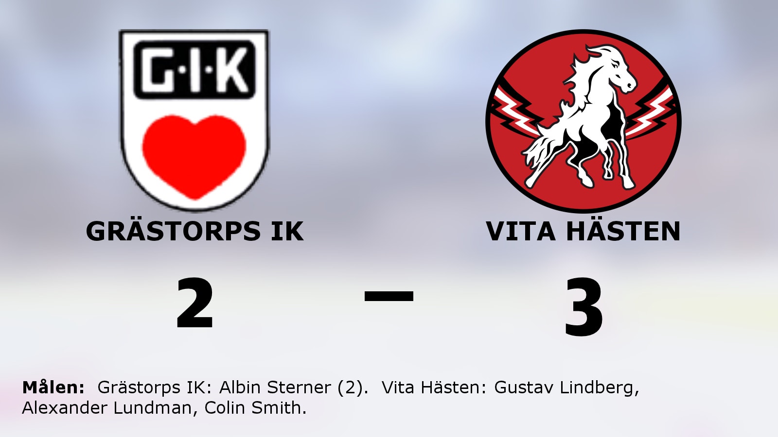 Ny seger för Vita Hästen mot favoritmotståndet