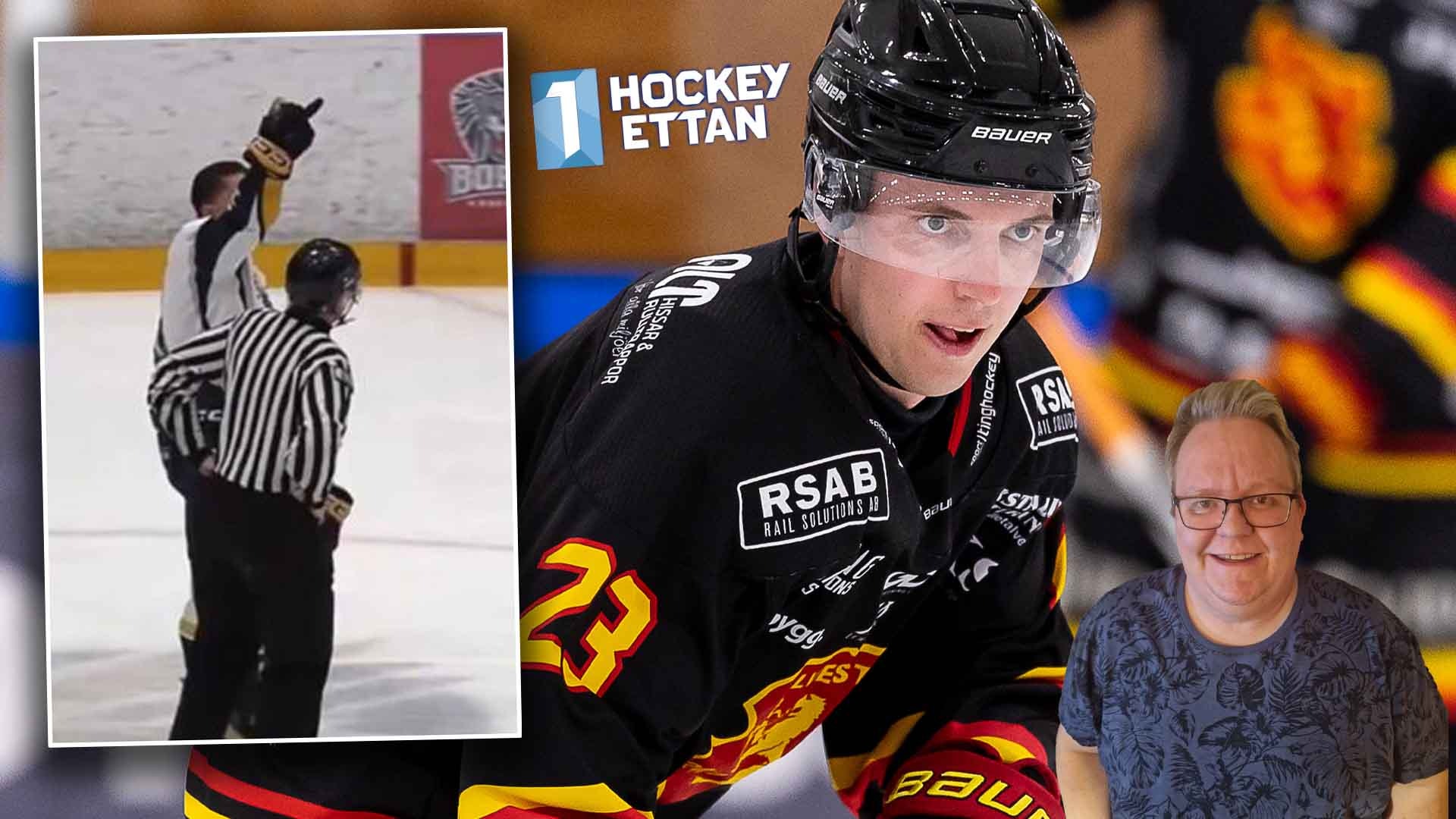 Foto: Bildbyrån / Hockeyettan Play skärmdump