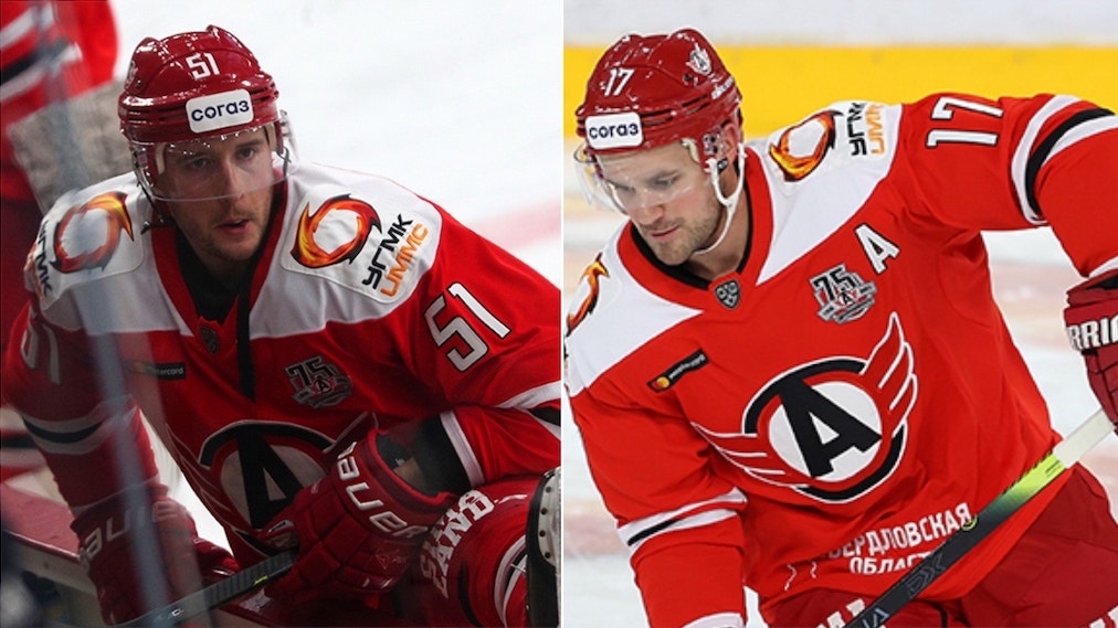 (c) photo.khl.ru Yury Kuzmin/Anton Basanayev
