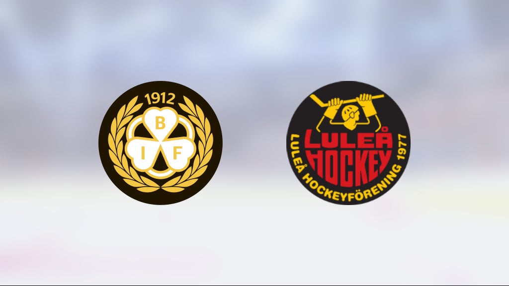 Luleå ryckte i sista perioden och vann mot Brynäs