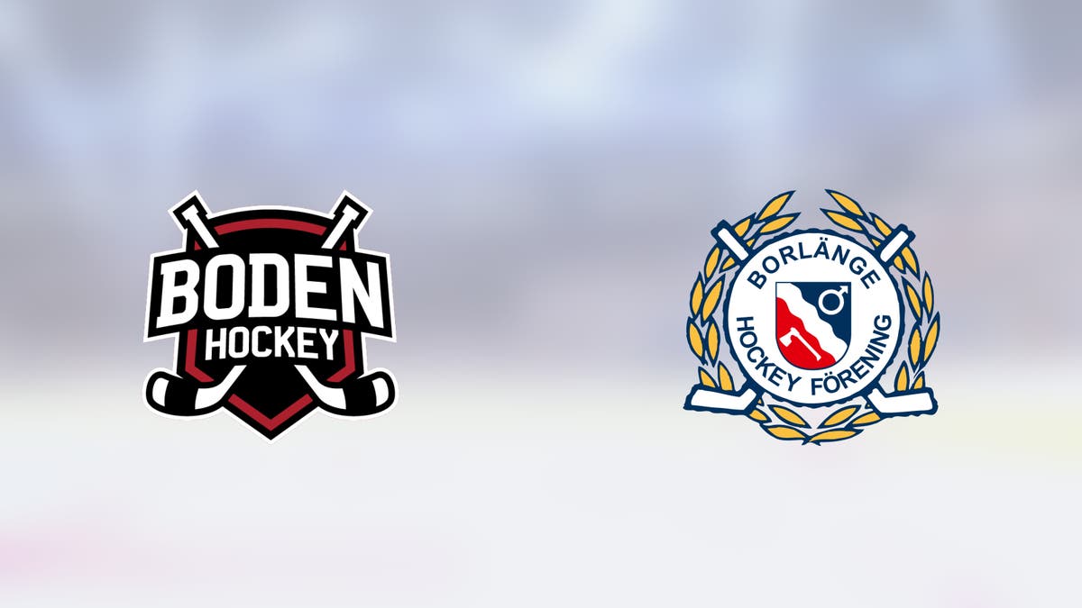 Borlänge möter Bodens HF och jagar fjärde raka segern