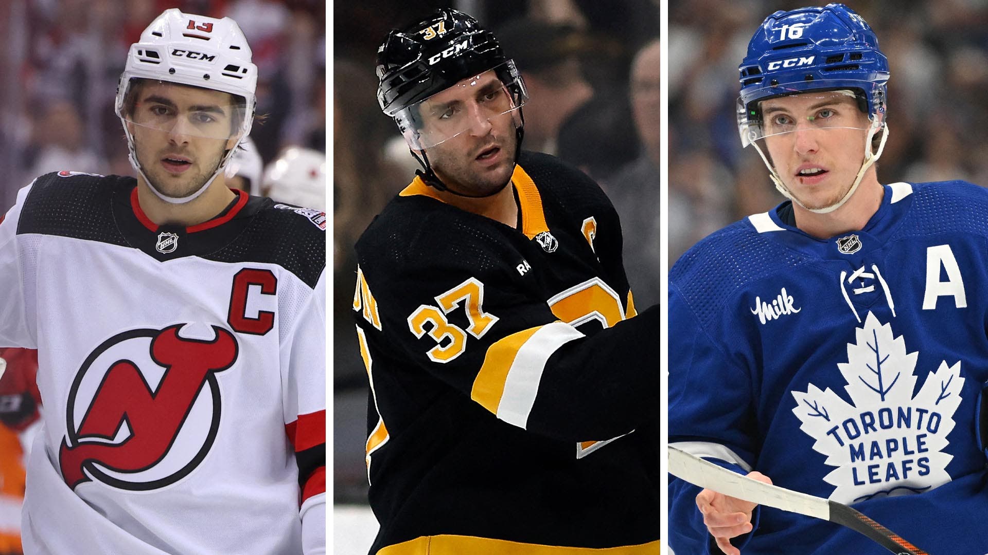 (27839) Hischier Marner Bergeron