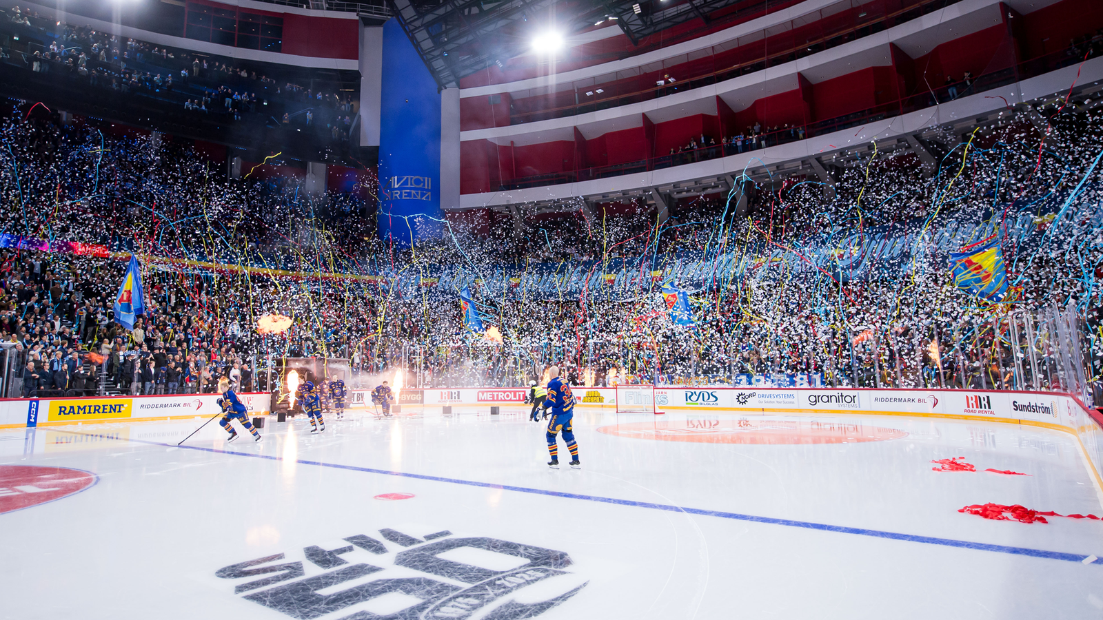 DIF Frölunda tifo