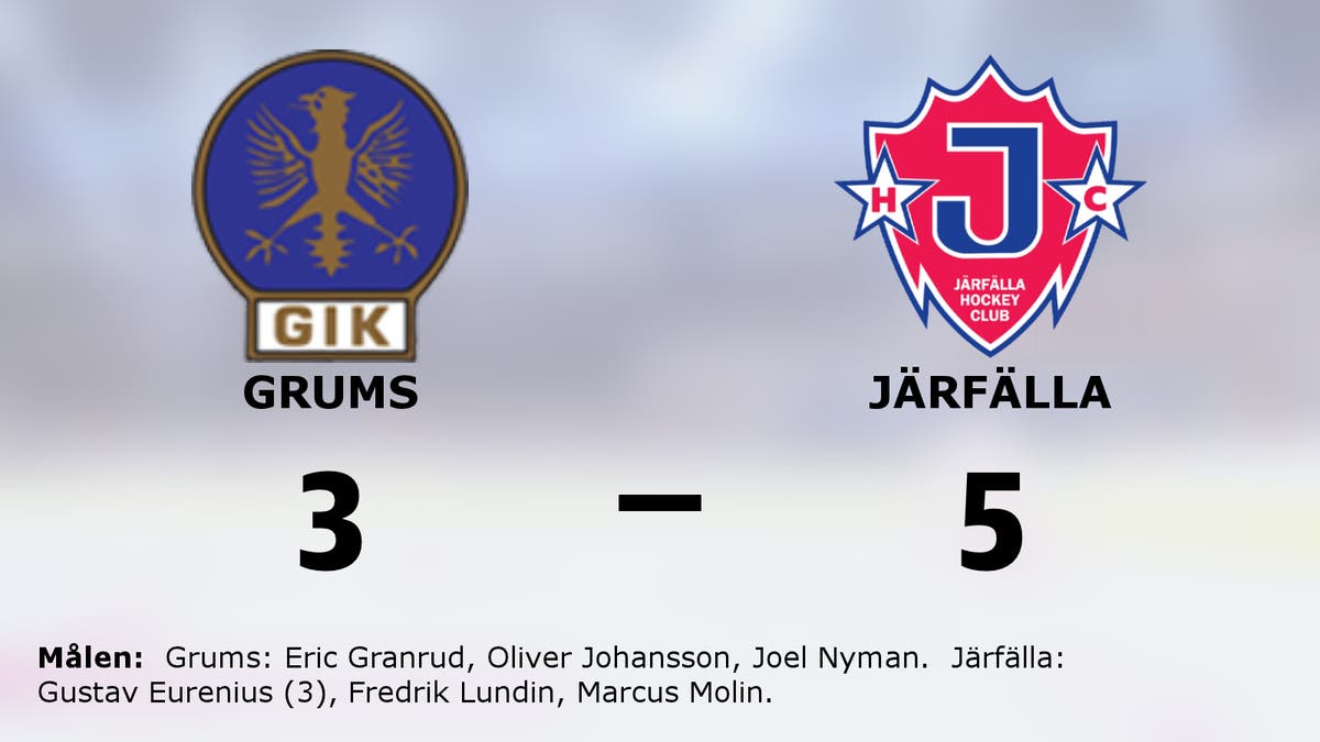 Järfälla vann – efter hattrick av Gustav Eurenius