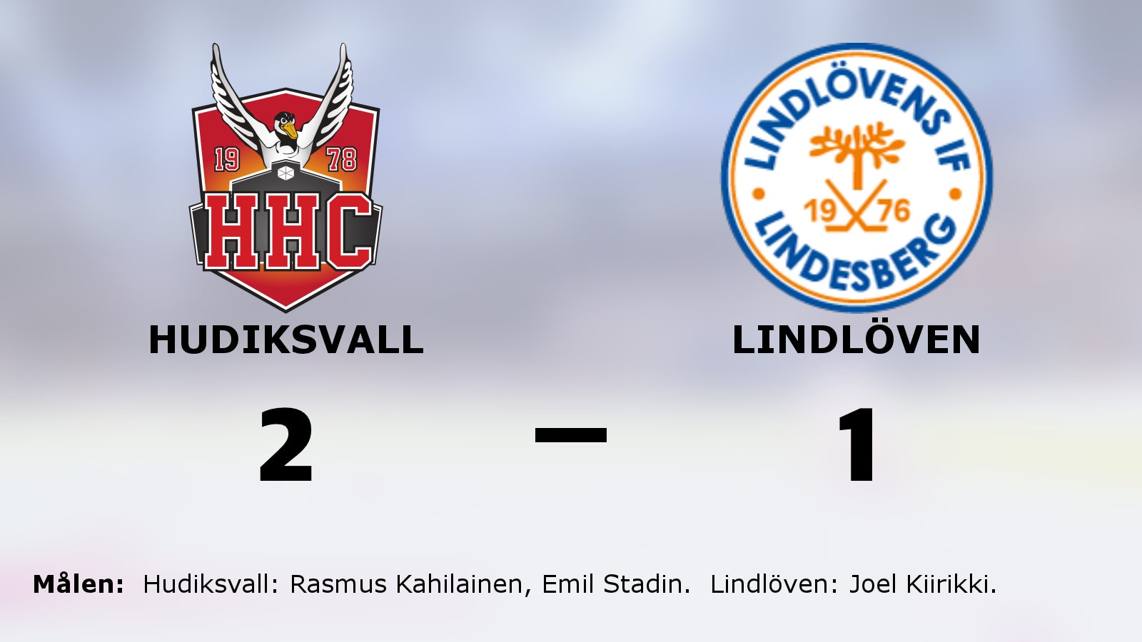 Stark seger för Hudiksvall mot Lindlöven