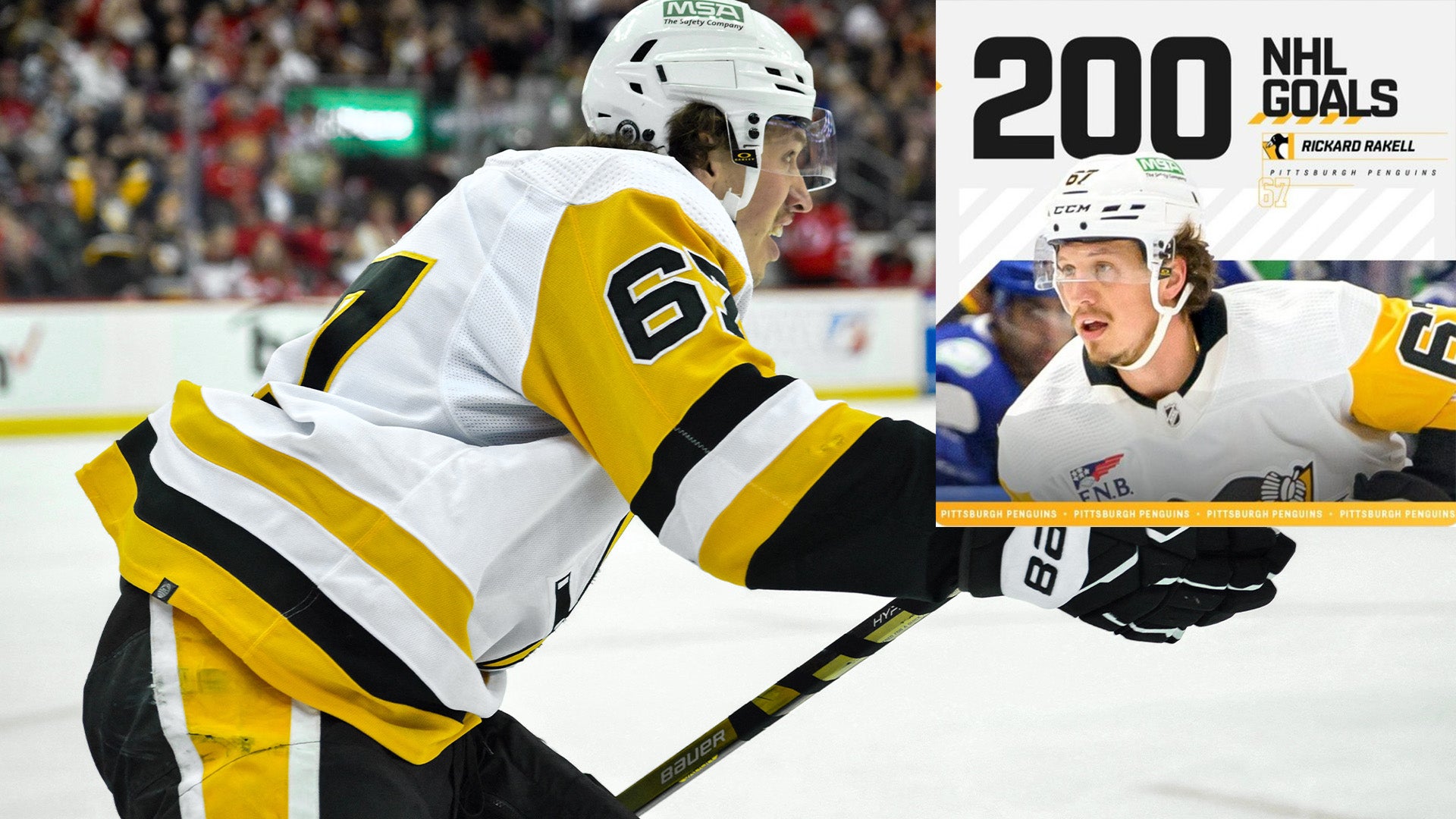 Rickard Rakell gjorde sitt 200e mål HockeyNews