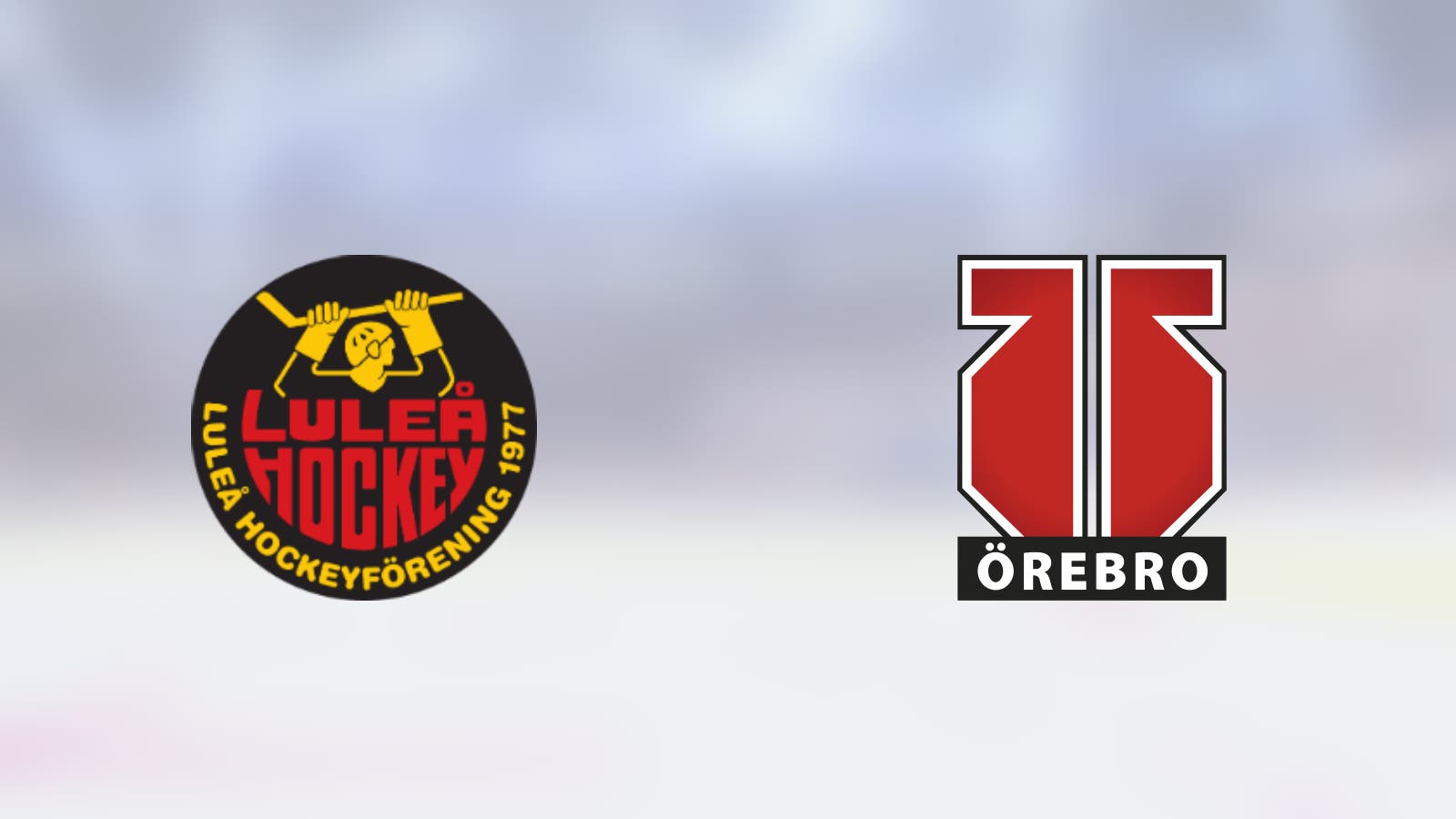 Avgörande match i dag mellan Luleå och Örebro Hockey