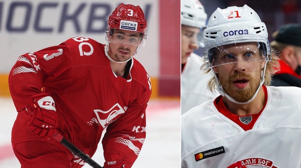 (c) photo.khl.ru Yury Kuzmin/Maxim Shmakov