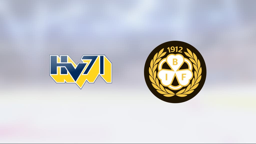 3–2 mot Brynäs innebär första vinsten för HV 71