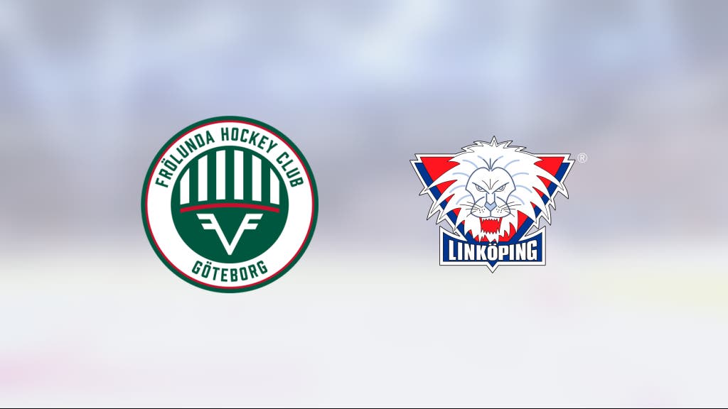 Frölunda avgjorde i sista perioden och vann mot Linköping