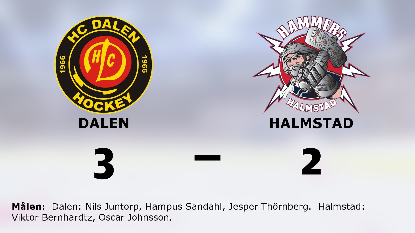 Förlängningsseger för Dalen mot Halmstad