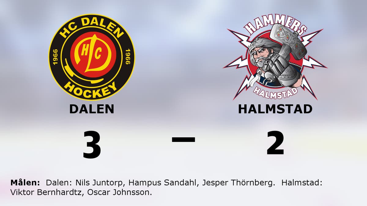 Förlängningsseger för Dalen mot Halmstad