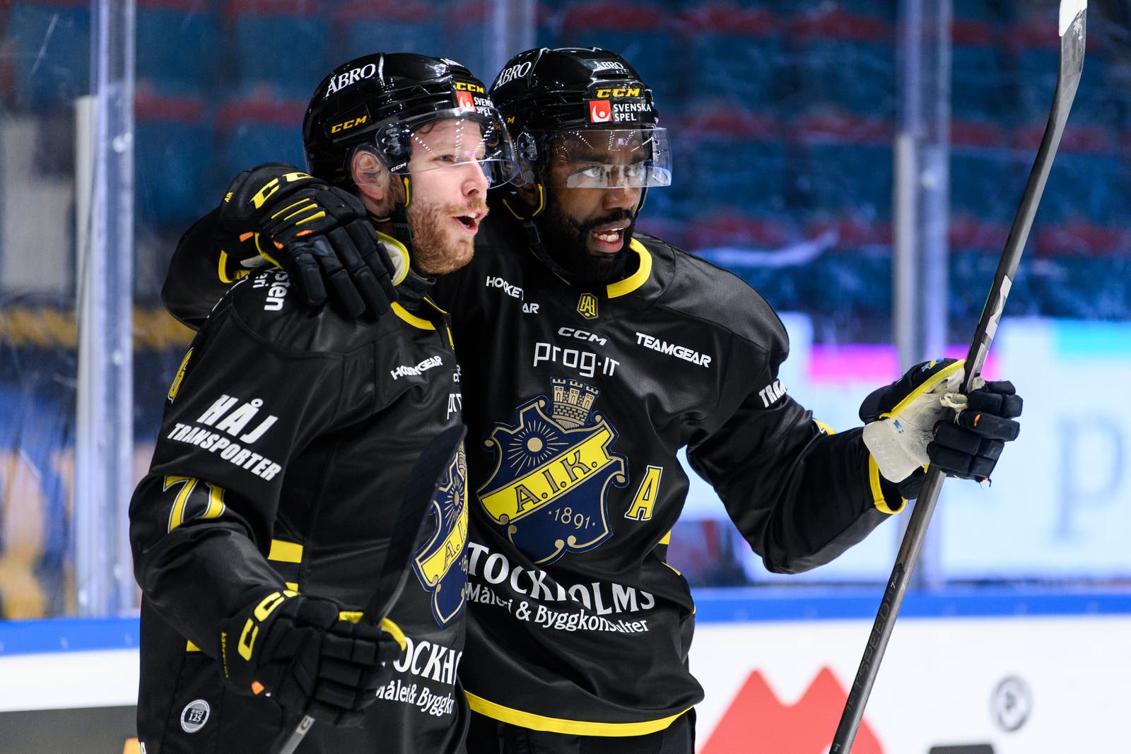 Lukas Zetterberg Daniel Muzito-Bagenda AIK