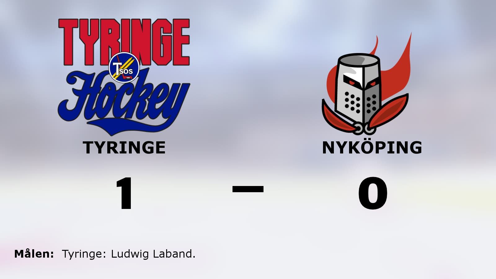 Ludwig Laband matchhjälte när Tyringe vann mot Nyköping