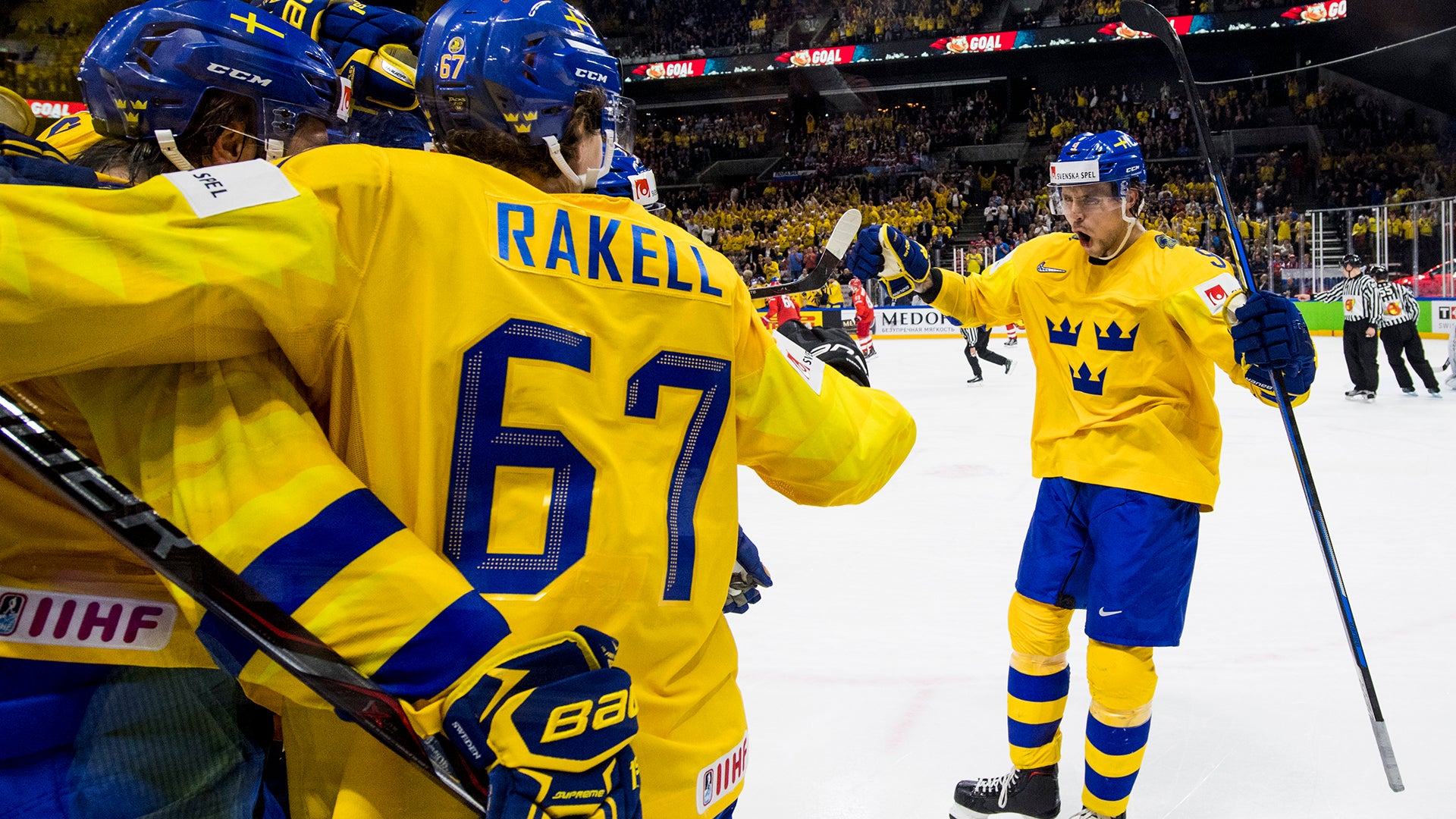 (2920) Tre Kronor möter Lettland i VM-kvartsfinalen