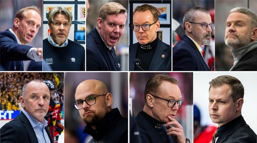 Tränarcirkus SHL 2026 2027