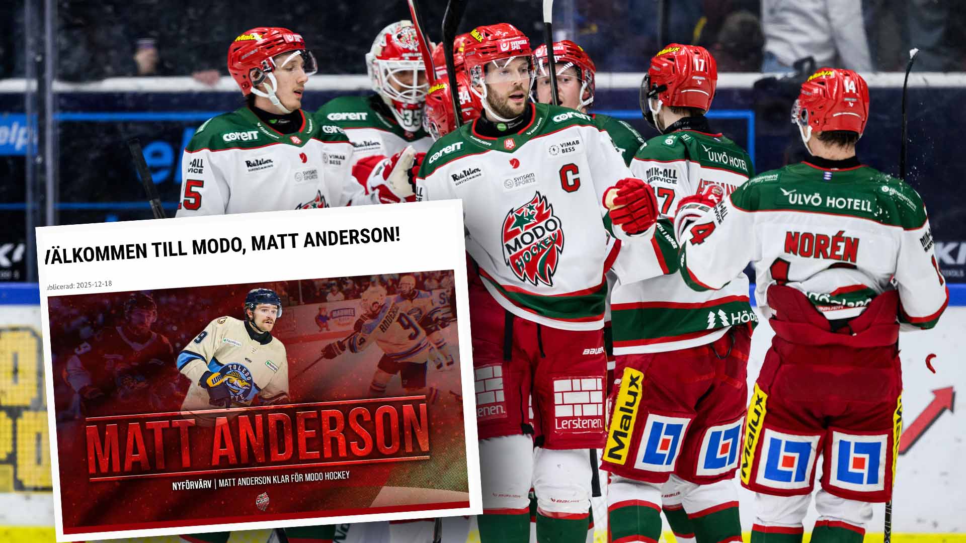 Foto: Bildbyrån / Modo Hockey