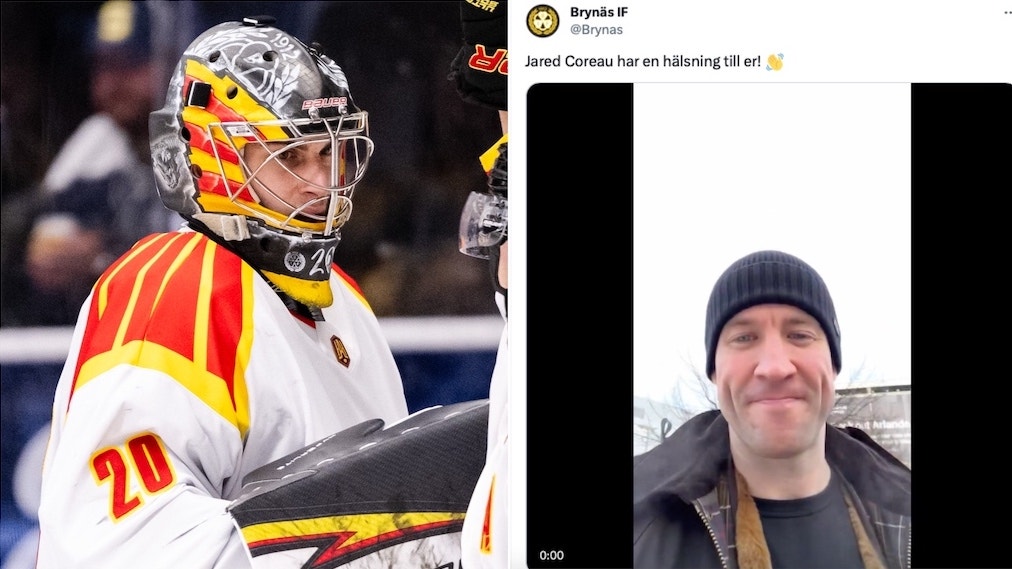 Bildbyrån/skärmdump Brynäs/X
