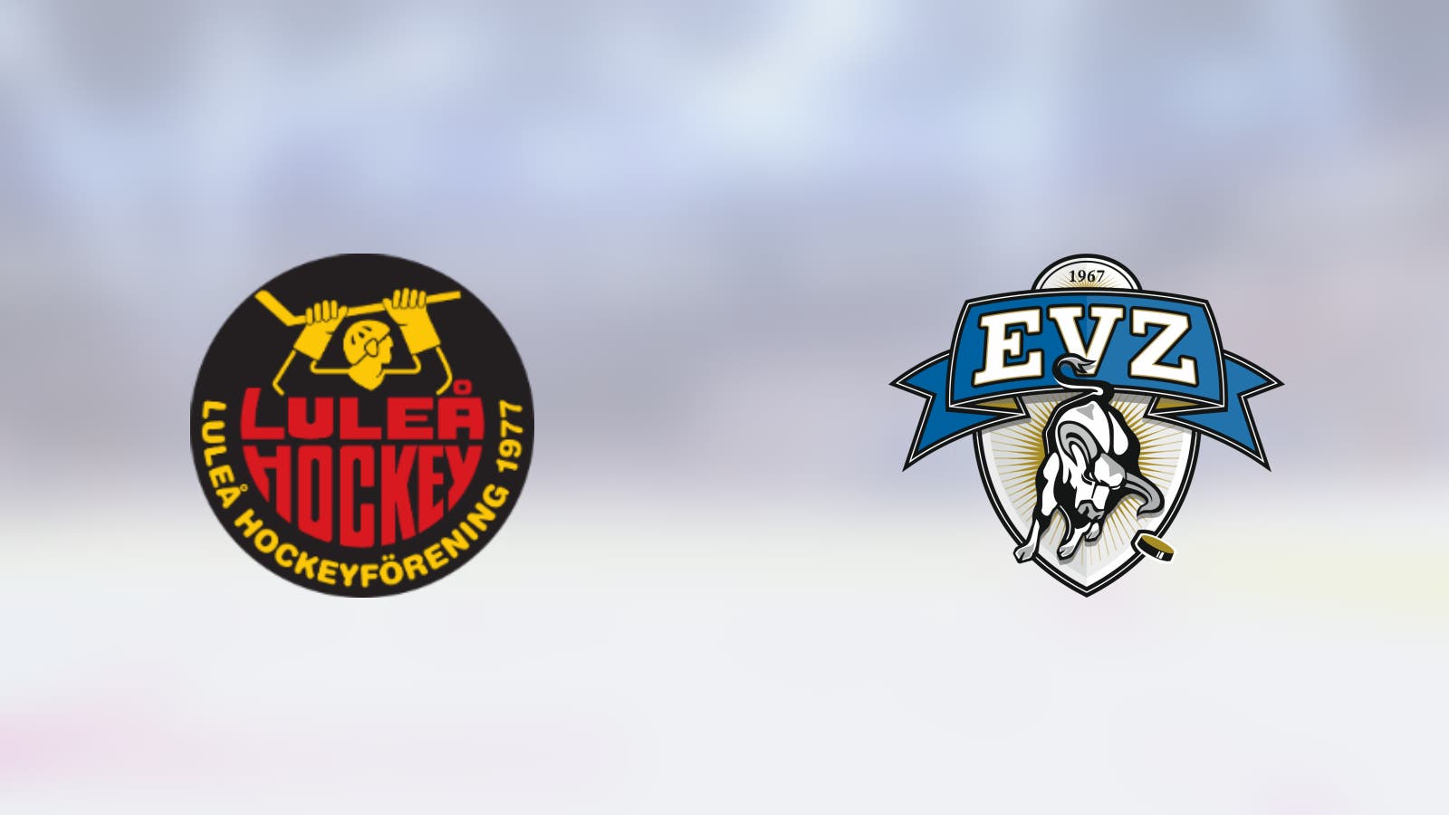 1-0 i matcher när Luleå tar emot Zug