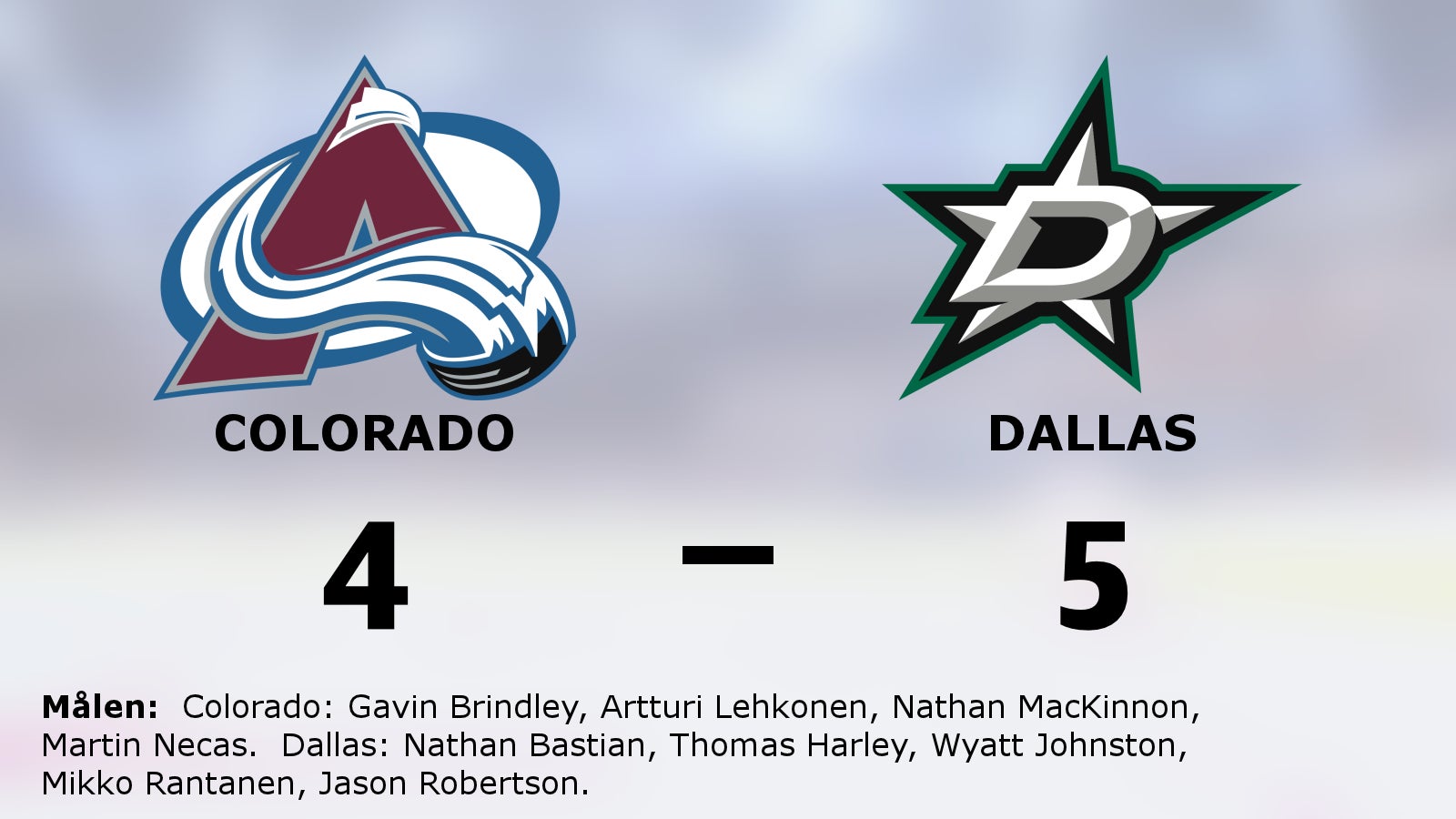 Dallas avgjorde i straffläggningen borta mot Colorado