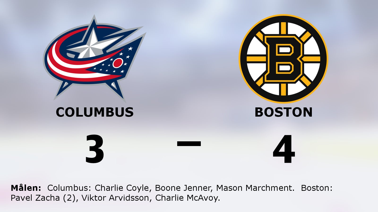 Seger på straffar för Boston borta mot Columbus