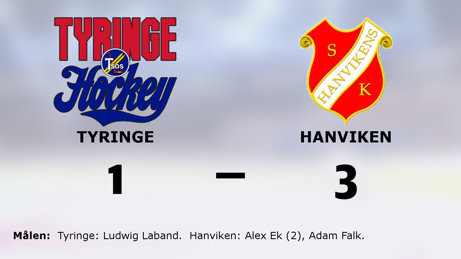 Alex Ek i form när Hanviken vann mot Tyringe