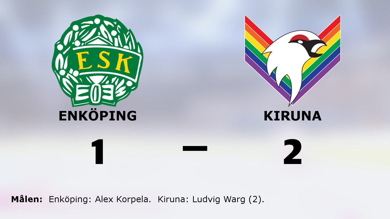 Kiruna vann efter förlängning mot Enköping