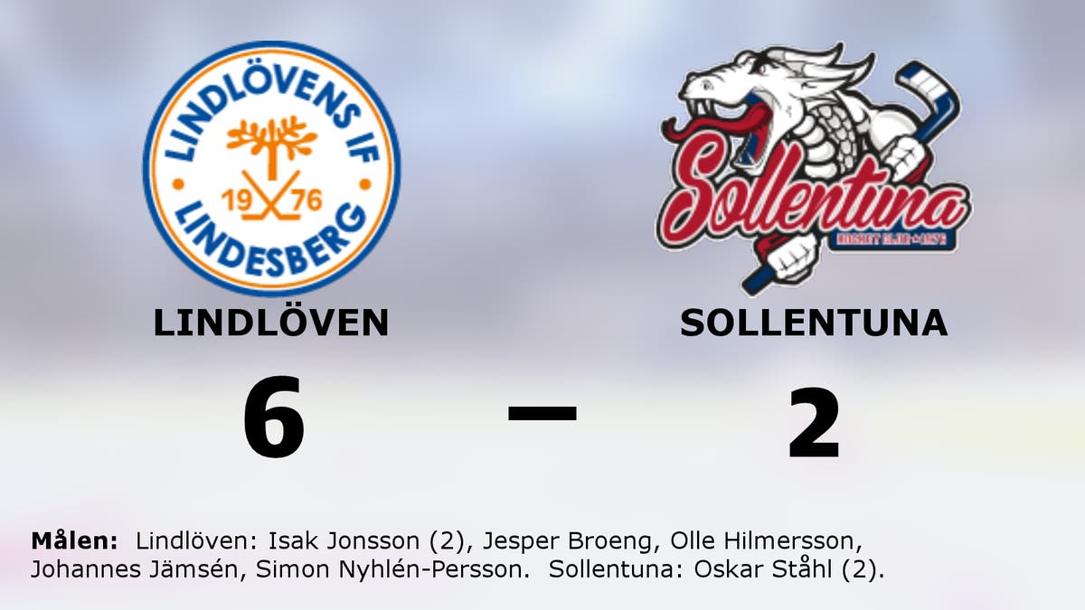 Formstarkt Lindlöven vann mot Sollentuna