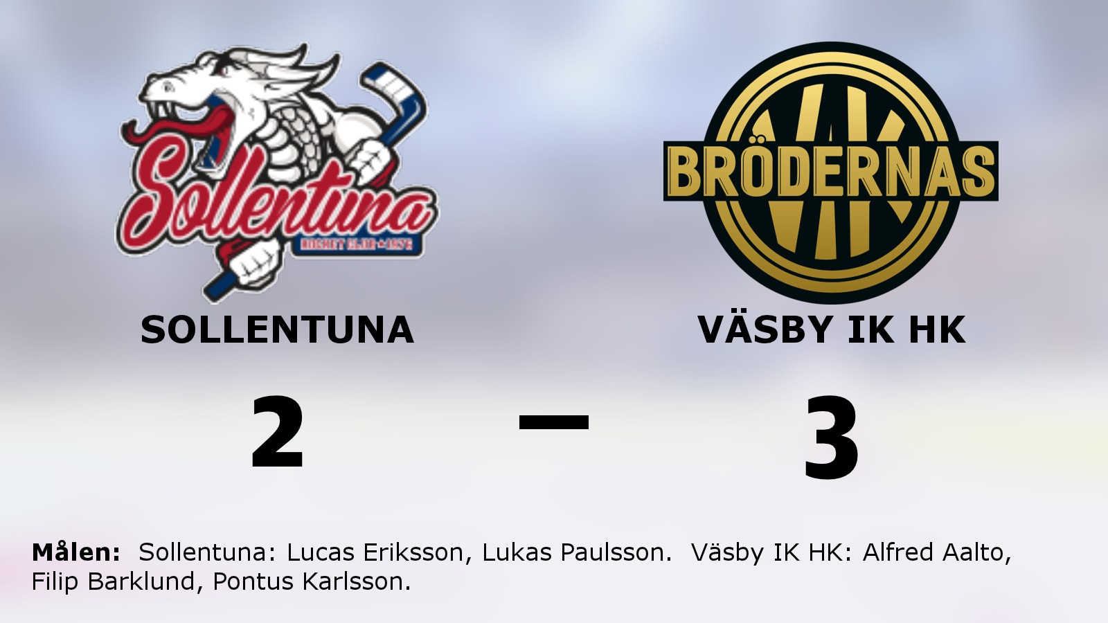 Väsby IK HK:s fina svit mot Sollentuna fortsätter